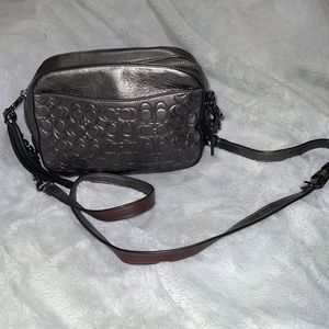 Metallic Coach bag